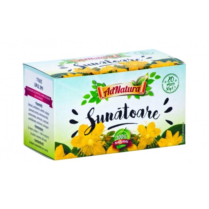 Ceai Sunatoare, 20 pliculete, DAsiNU