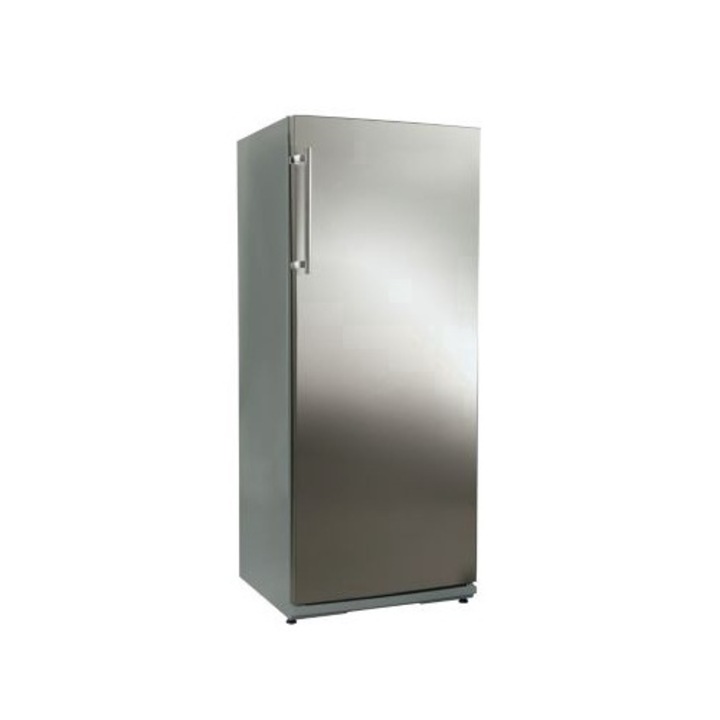 Snaigé CF22SM-T1cb0e Gastro Fagyasztószekrény, 215 l, 145x60x65 cm, Hőmérséklettartomány: -16.. -24 °C, E energiaosztály, 5 polc, INOX ajtó, Acél külső