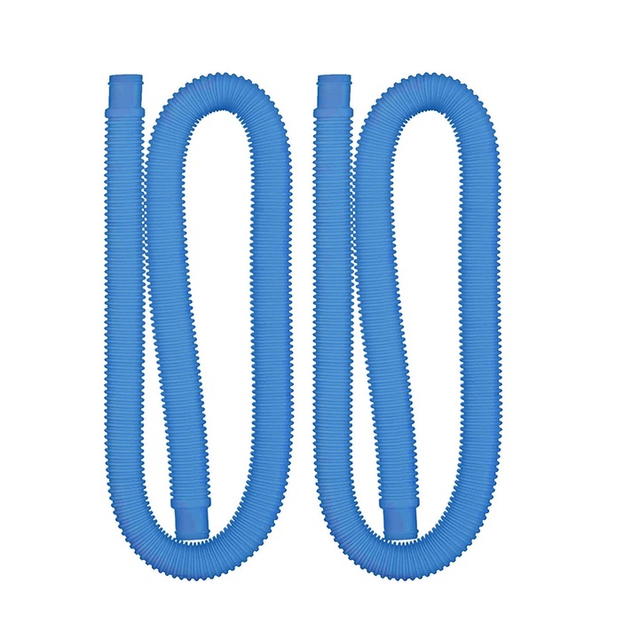 Csere tömlő föld feletti medencékhez, 2 m, 32 mm, PVC, szűrőszivattyú tartozékkészlettel