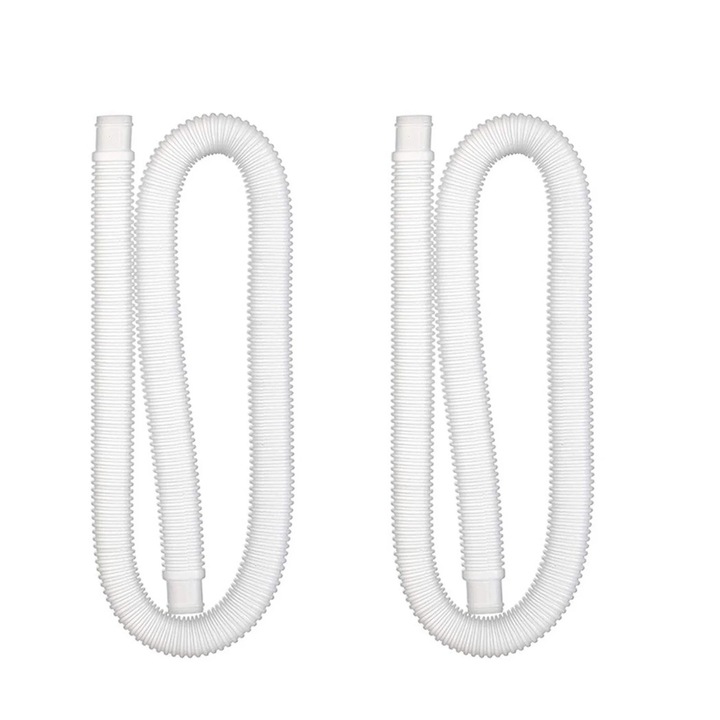 Hose de inlocuire pentru piscine supraterane, 1m, 32mm, flexibil, rezistent la UV