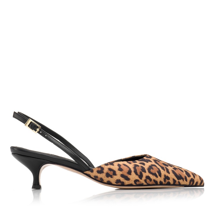 Pantofi Musette, SYLVIE A123, Piele intoarsa/Piele naturala, Negru/Maro