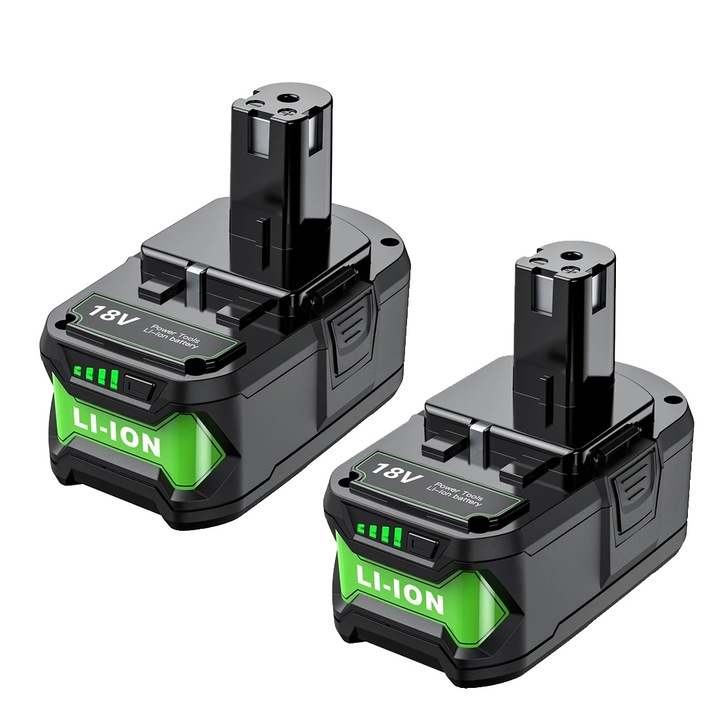 Set 2 Baterii 18V Li-Ion 9000mAh
