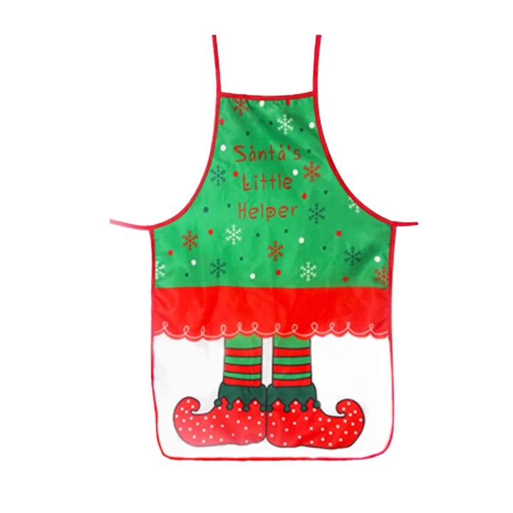 ZYBLSSBB, sort din polipropilena cu imprimeu de Craciun 'Santa's Little Helper' LSM2xh152-BCS0266962, multicolor