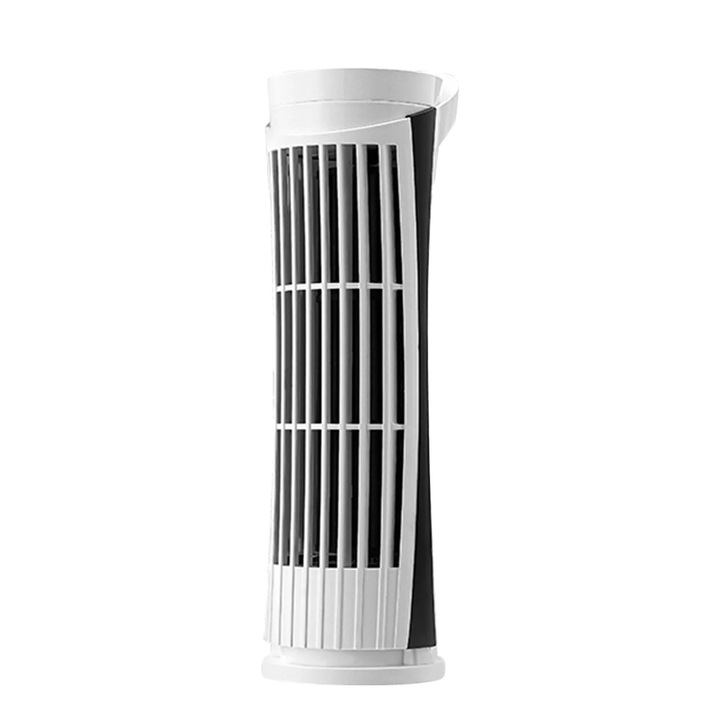 Ventilator, alb, 2 viteze, 26x7.5cm, set ventilator birou USB