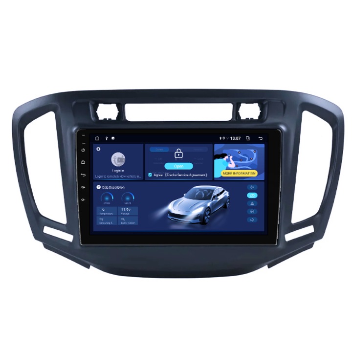 Navigatie dedicata Opel Zafira Tourer C 2016-2019, 4GB RAM 64GB ROM, Quadcore, Android 14, Display QLED 1K 9", DSP, Carplay&Android Auto, Suport camere AHD