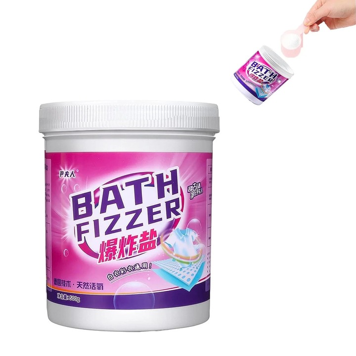 Detergent rufe, 500g, decontaminare pete, pentru toate tesaturile, multicolor