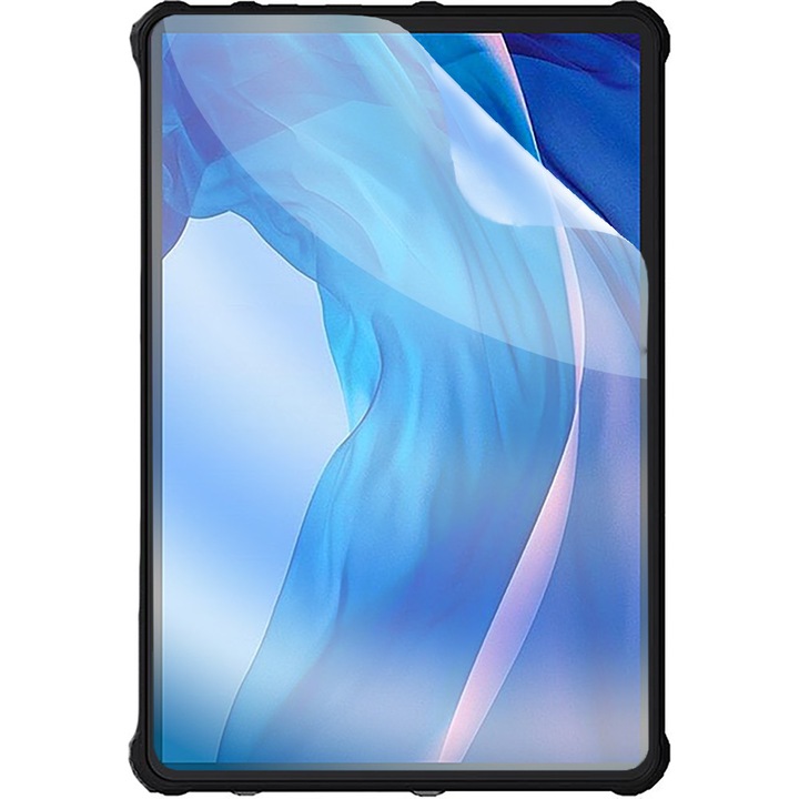 Blue Guard OptiShield szilikon fólia Oukitel RT8-hoz, tükröződésmentes, ütésálló, karcálló, kék fényszűrő a szem védelmére, egyszerű felvitel, átlátszó