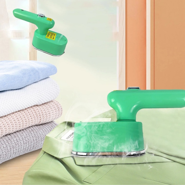 Fier de calcat portabil multifunctional, verde, 14.5x11.5x7cm, 150ml