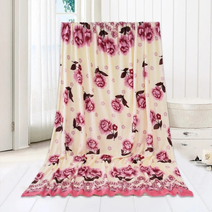 Patura microplus YANYXR, moale, calda, flanel, 70x100cm-150x200cm