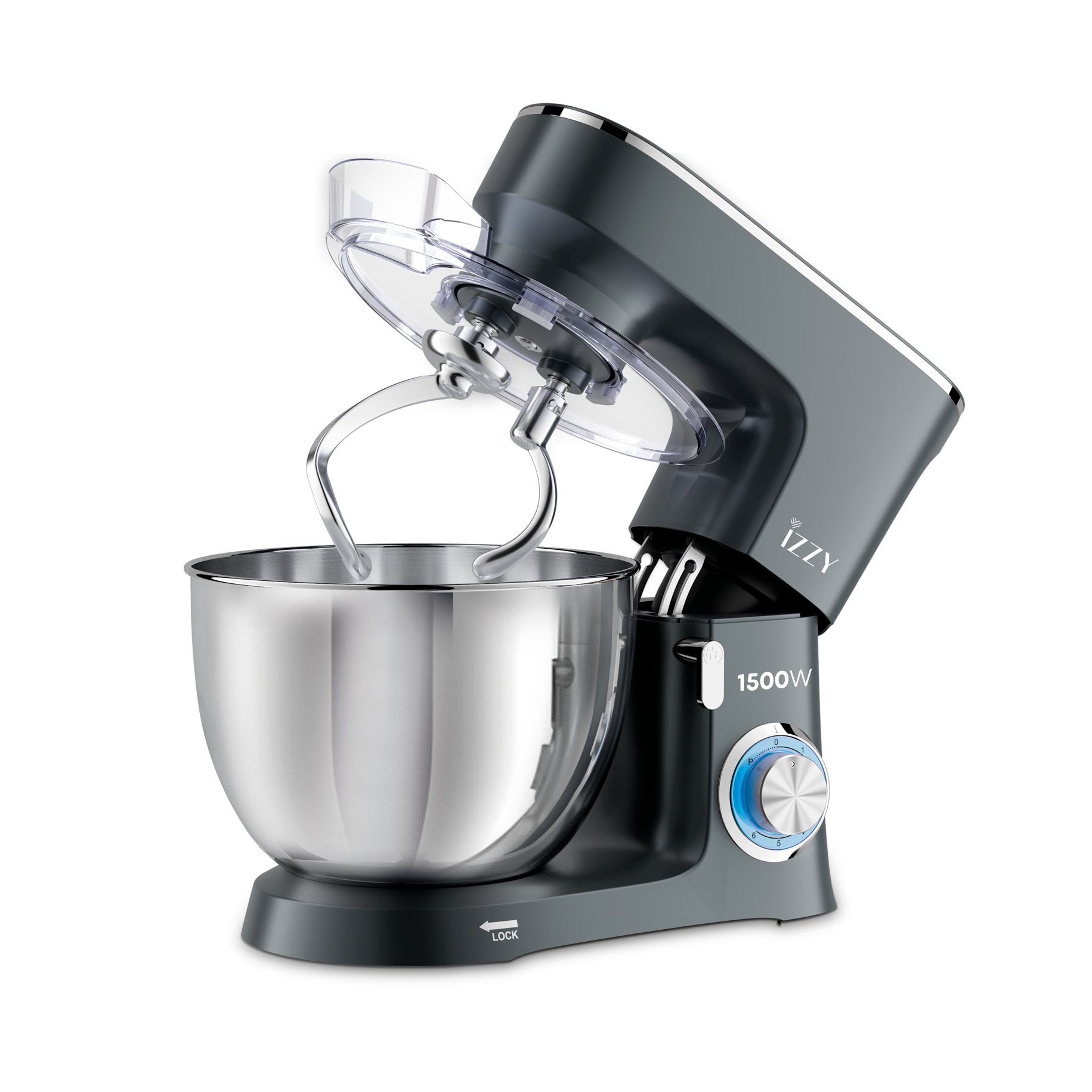 Robot de bucatarie Izzy, CHEF PRO,1500W, bol 8L inox, 6