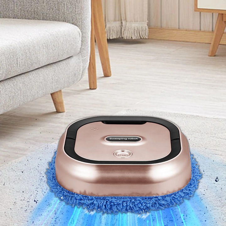 Robot mop automat YANYXR multifunctional, alb, 917g