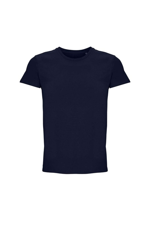 Tricou unisex cu guler rotund, Crusader SOL'S - SO04233, Bleumarin inchis