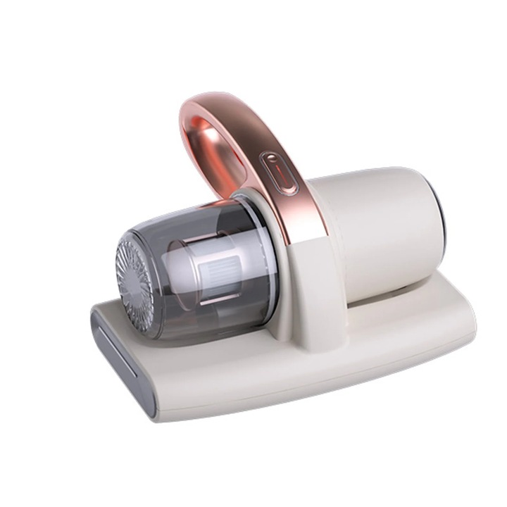 Aspirator fara fir, colector de murdarie, 8000PA, alb, 25x25x12cm