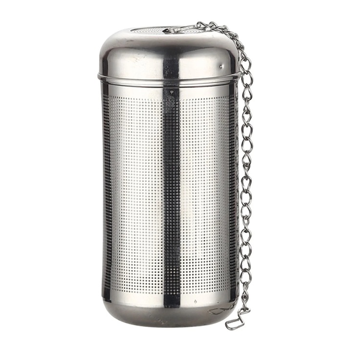 Infuzor de ceai ZYBLSSBB LSM2xh8453-BCS0296118-4, din otel inoxidabil, pentru cana termica/ceainic, argintiu