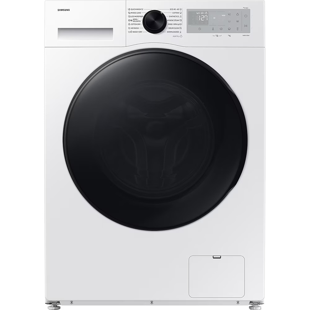 Masina de Spalat Rufe Frontala cu Uscator SAMSUNG WD90DG5B15BHLE, Wi-Fi, Eco Bubble, 9/6 kg, 1400 rpm, Clasa A/D, Alb