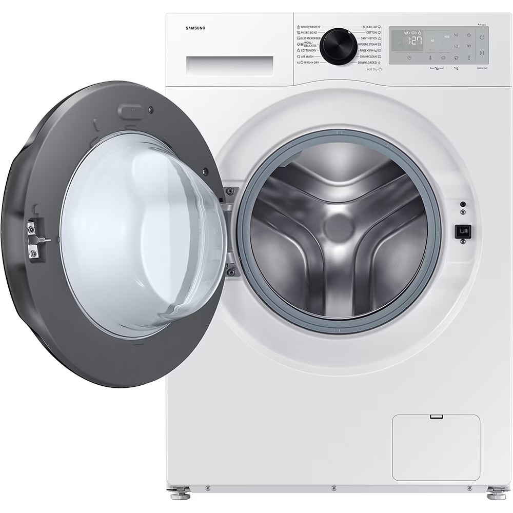 Masina de Spalat Rufe Frontala cu Uscator SAMSUNG WD90DG5B15BHLE, Wi-Fi, Eco Bubble, 9/6 kg, 1400 rpm, Clasa A/D, Alb