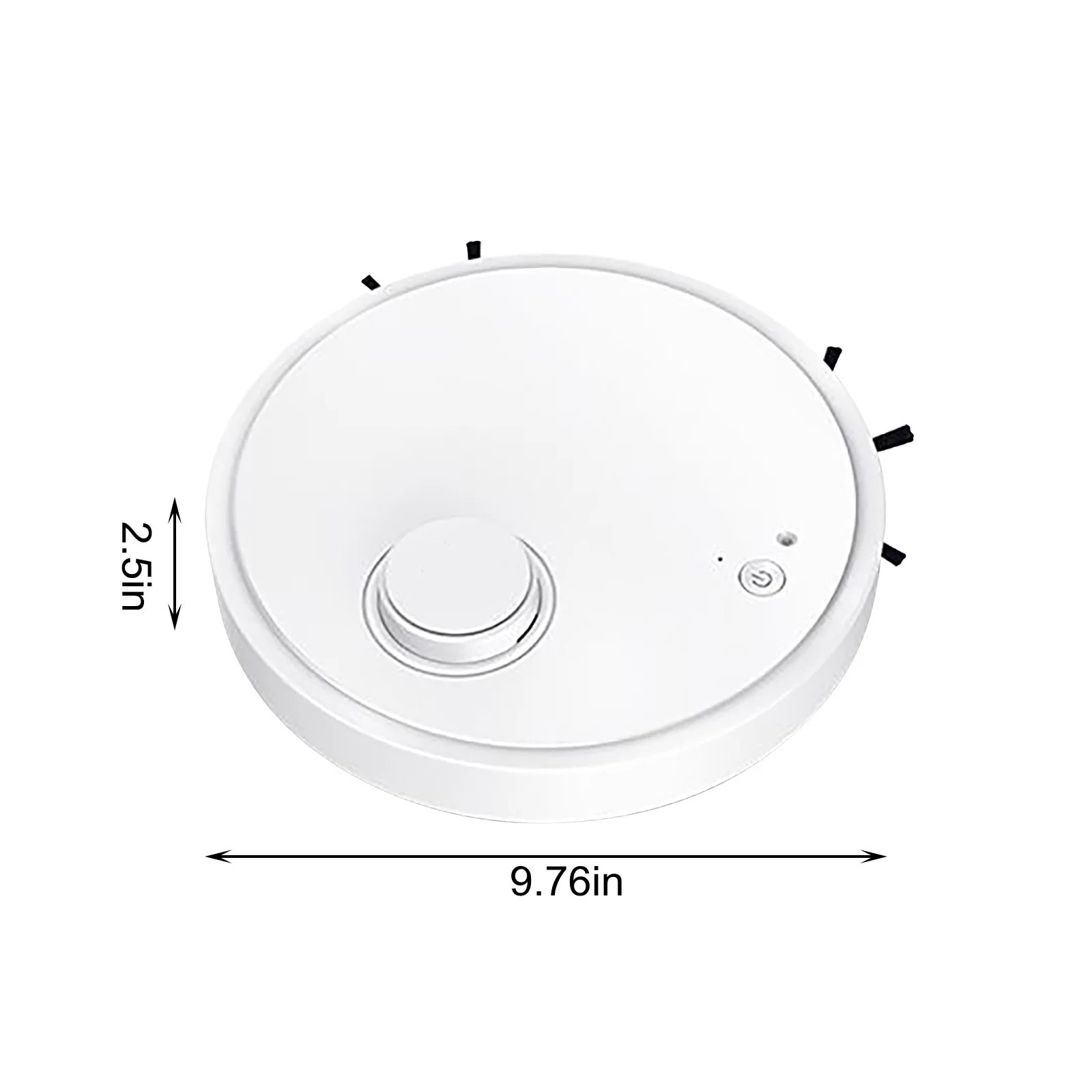 Aspirator robot 2 in 1, 1200Pa, alb, 24.8x24.8x6.4cm, cu mop si functie de detectare a scarilor