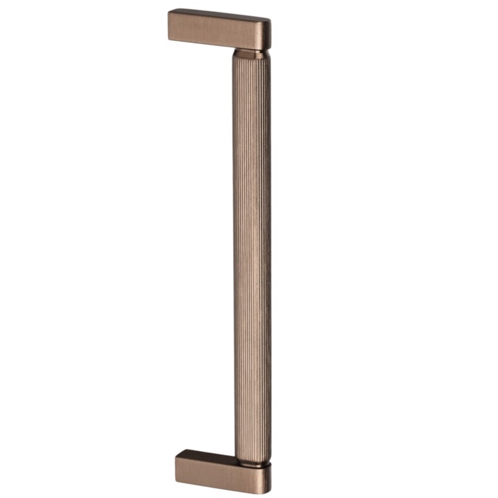 Maner spatial single Brooklyn Big, finisaj bronz periat, L:466 mm