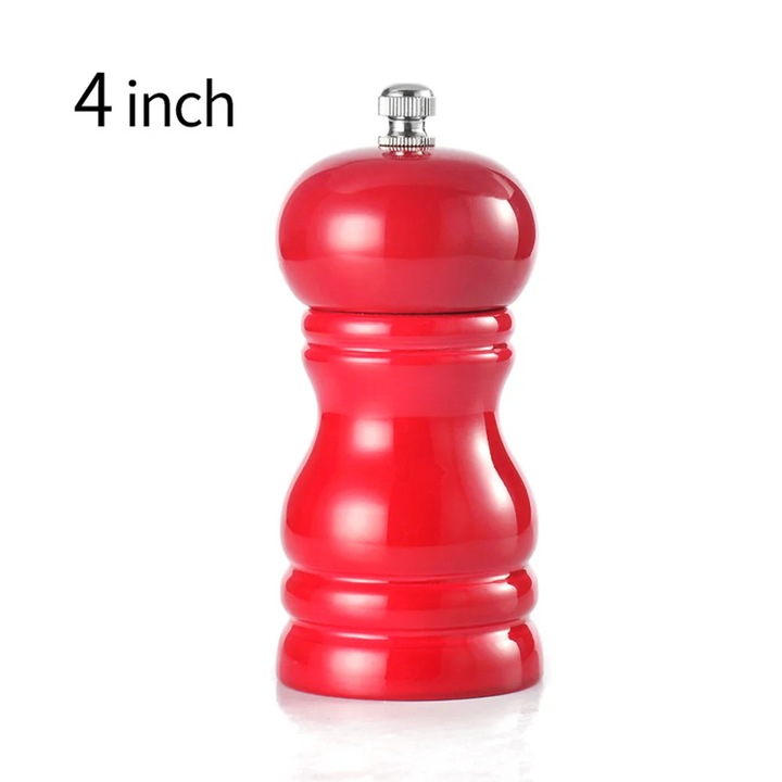 Rasnita lemn stejar YANYXR 10cm alb rosu negru