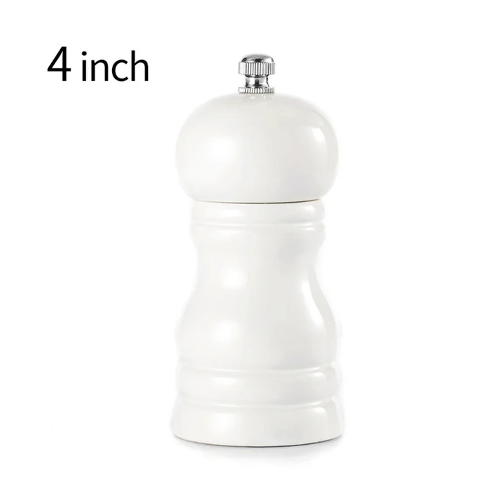 Rasnita lemn stejar YANYXR 10cm alb rosu negru