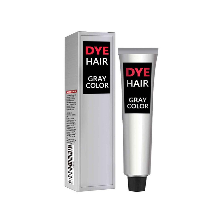 Vopsea De Par Gri Eelhoe, Gri Argintiu, 100ml, Unisex