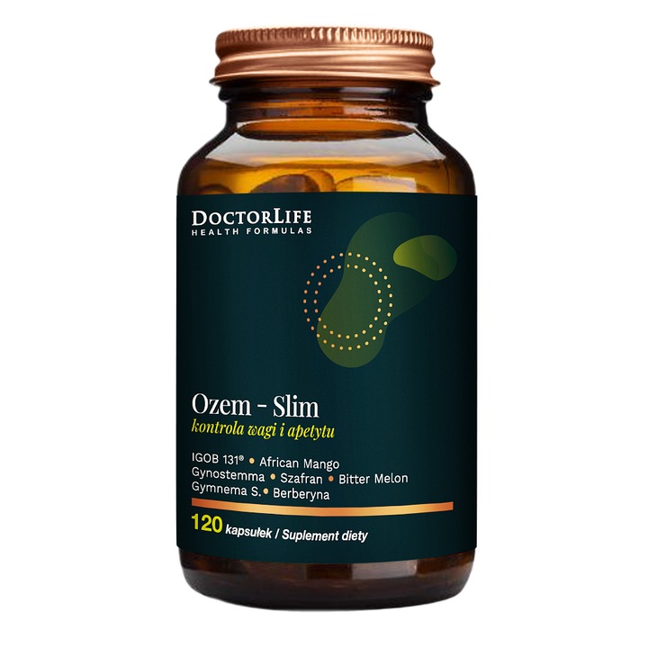 DOCTOR LIFE OZEM-SLIM Controlul greutatii si apetitului 120 capsule