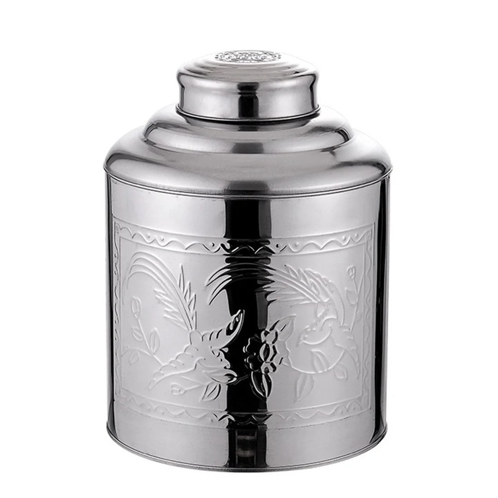 Recipient pentru ceai ZYBLSSBB LSM2xh5376-BCS0178761-2, inox, etans, capacitate 100 g, multicolor