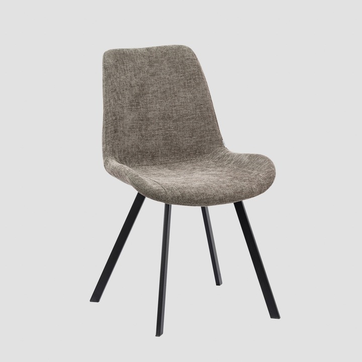Ергономичен стол HOMLA SILLA, кафяв, 52x60x83,5 см