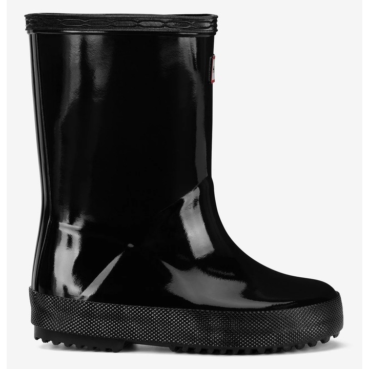 Cizme de ploaie fete Hunter, 5905588959823, Cauciuc, Negru, Negru