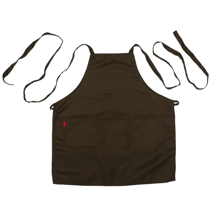 ZYBLSSBB, sort de bucatarie din poliester cu bretele duble, rezistent la ulei, model LSM6702-BCS0397032, verde, 72 x 71 cm