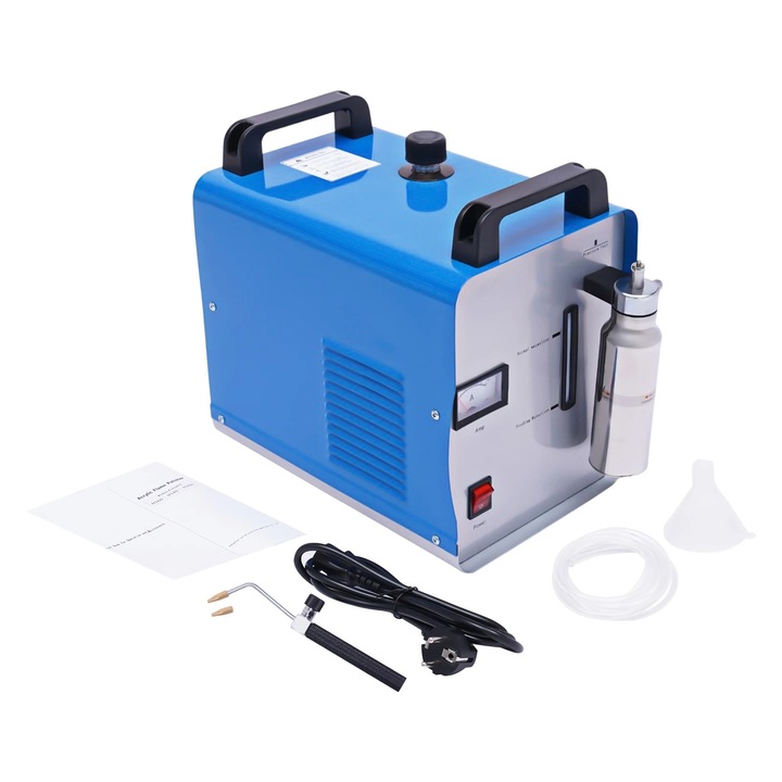 Generator de Hidrogen Oxigen H180, TopQ, 95L/h, argintiu, 15x10x5 inch