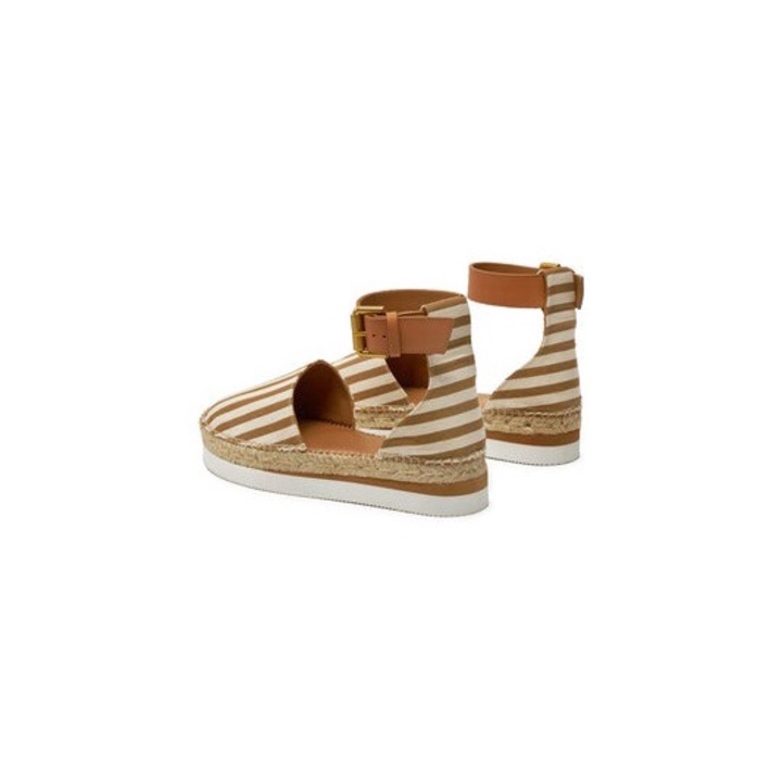 Espadrile dama See by Chloé, 303689759, Piele naturala, 35 EU, Maro