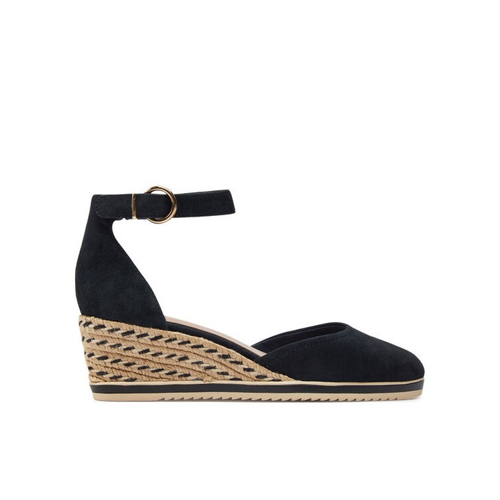 Tamaris női espadrillák, 303713898, Természetes bőr, 41 EU, Kék