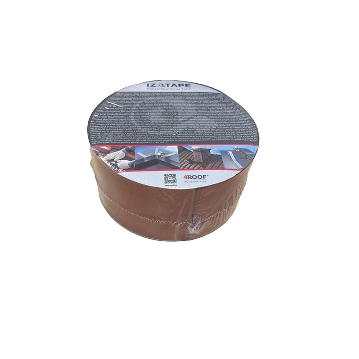 4ROOF Izotape Bital bitumenes tömítőszalag, 100mm x 10m, tégla