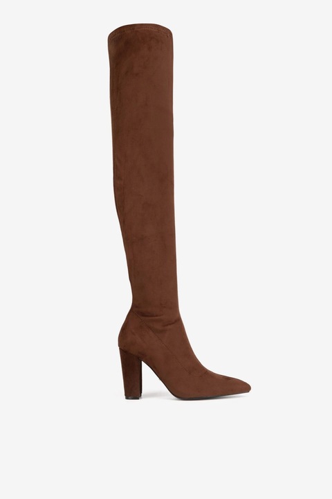 Cizme dama Deezee, 5905588993087, Textil, Maro, Maro