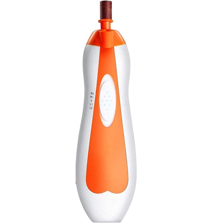 Enforose kisállat körömcsiszoló, 6 fejjel, LED-del, nagy teljesítményű, alacsony zajszintű készlet