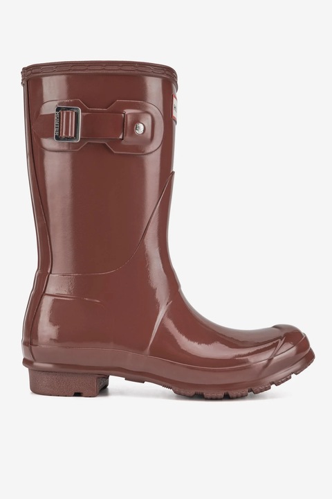 Cizme de ploaie dama Hunter, 5905588951353, Cauciuc, Rosu, Rosu