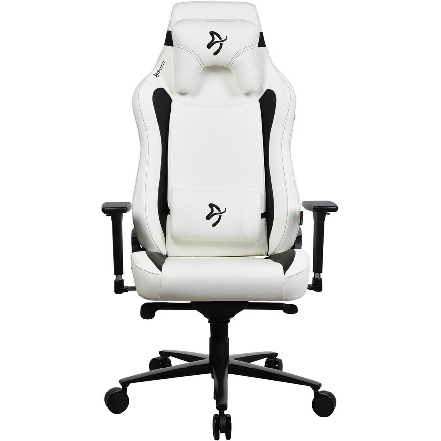 Scaun Gaming Arozzi Vernazza XL SoftPU, Tetiera, Ajustabil, max. 170kg, Alb