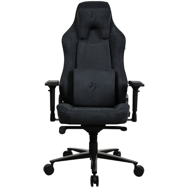 Scaun Gaming Arozzi Vernazza Supersoft, Tetiera, Ajustabil, max. 145kg, Negru