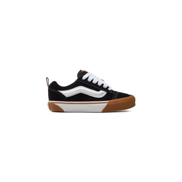 Pantofi unisex Vans, 304359958, Piele naturala, Negru, Negru