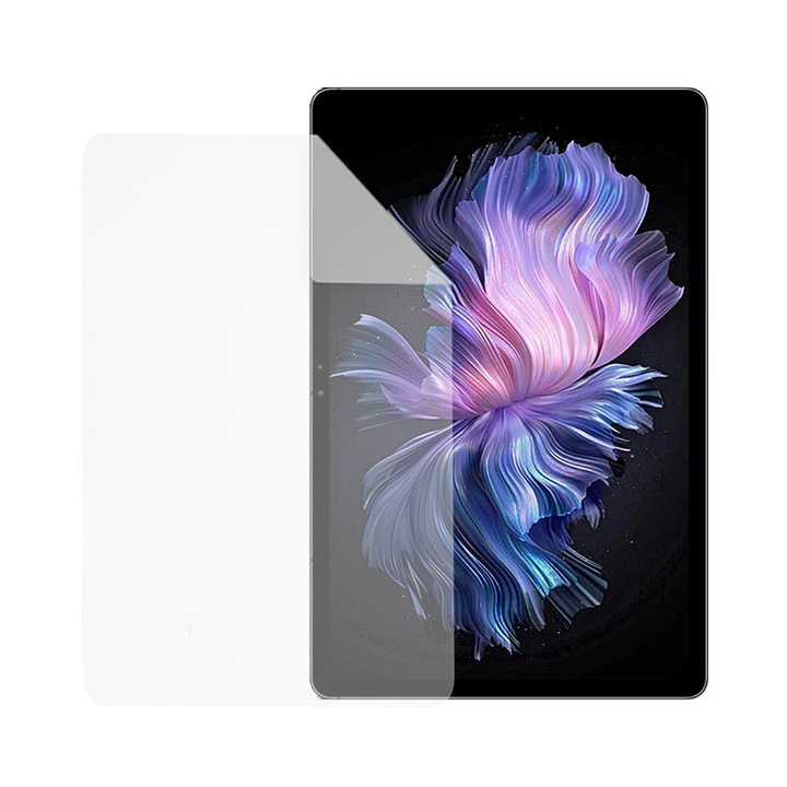 Folie Silicon High Definition pentru Doogee T30 Max, COMANDO TAB PROTECT, Anti-Soc, Rezistenta la zgarieturi, Ultra-subtire, Strat Oleofobic, Sensibilitate ridicata, Aplicare usoara, Transparent