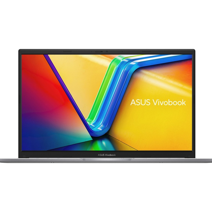 Лаптоп ASUS Vivobook 15 X1504VA-BQ1697 с Intel Core i5-1334U (0.9/4.6GHz, 12M), 16 GB, 1TB M.2 NVMe SSD, Intel Iris Xe Graphics, Free DOS, Сребрист