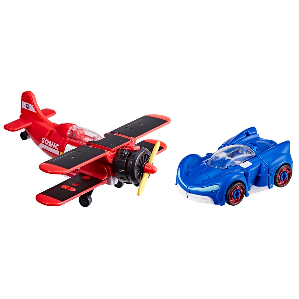 Figurinas Wingtail & Blue Booster Sonic the Hedgehog Transformers