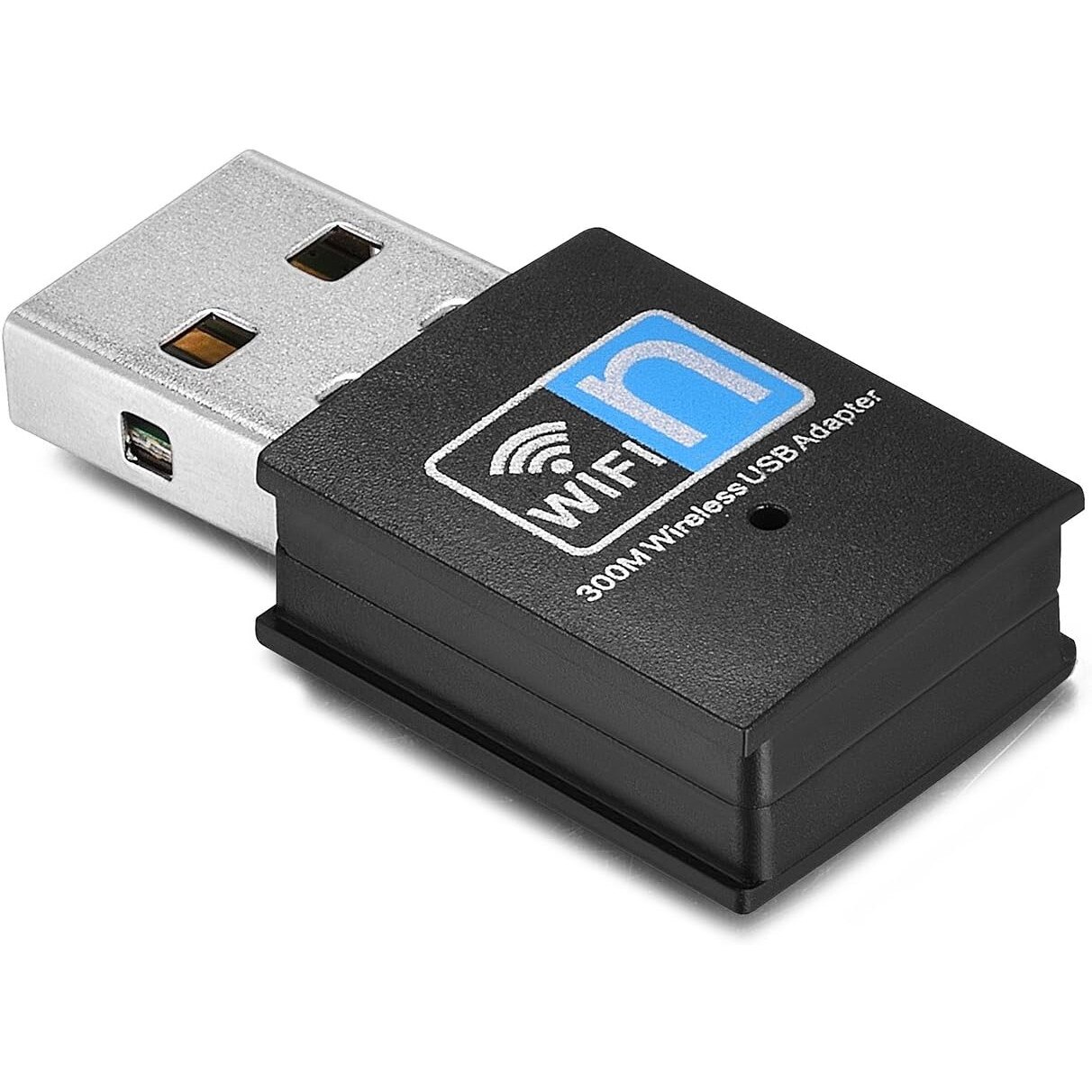 Безжична мрежова карта, 300 Mbit/s USB WiFi адаптер за високоскоростна ...