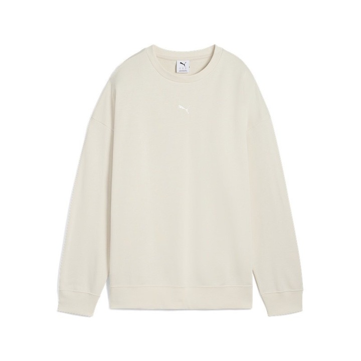 Bluza Puma pentru Femei, ess oversized crew tr, 685401-87, Alb, Alb