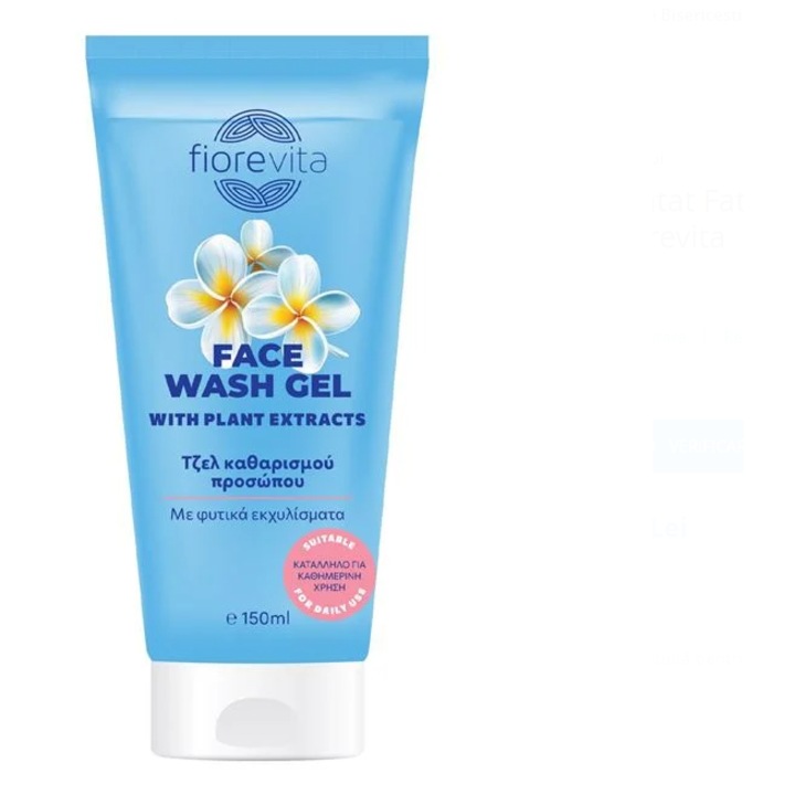 Почистващ гел за лице с растителни екстракти 150 мл