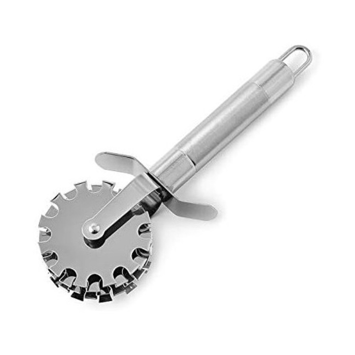 Instrument pentru fragezire carne, Enforose, lame din inox, maner ergonomic, protectie pentru degete, usor de curatat