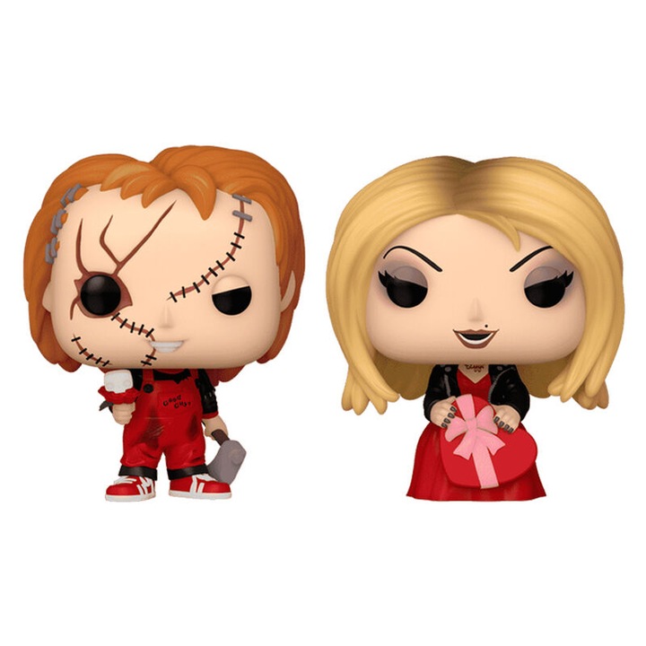2 figura pocket POP Chucky és Tiffany Valentine