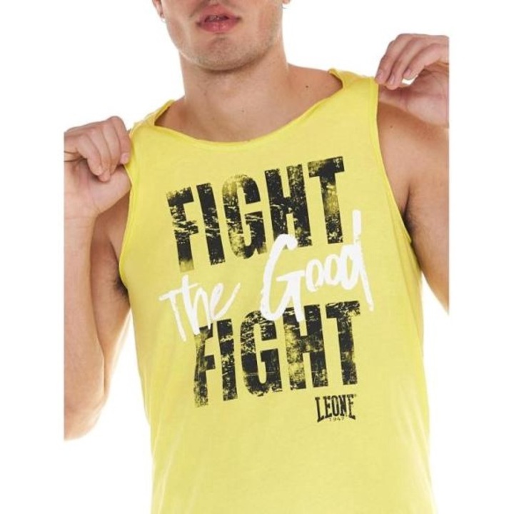 Maiou de barbat Sporty Fluo -Galben