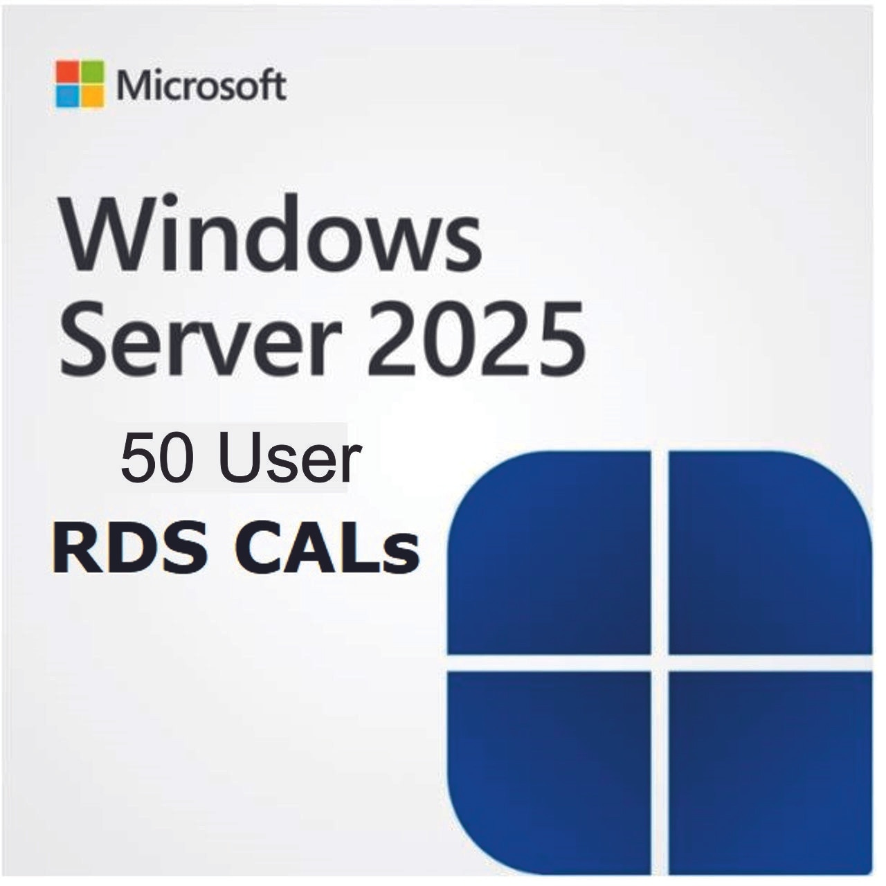 Microsoft Windows Server 2025 RDS 50 Utilizatori- Licenta Permanenta ...